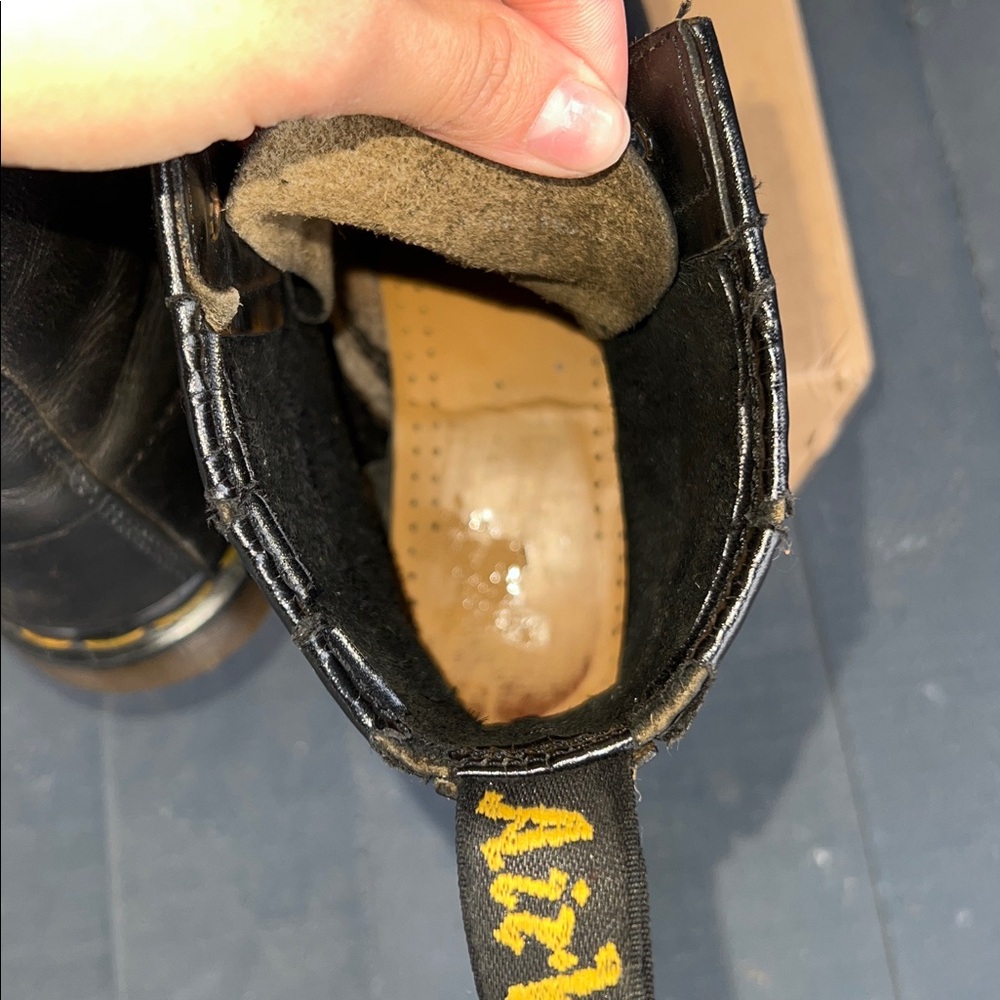 Dr. Martens Black Lace-Up Boots - Picture 8 of 9